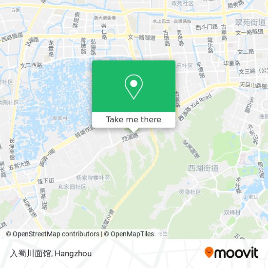 入蜀川面馆 map