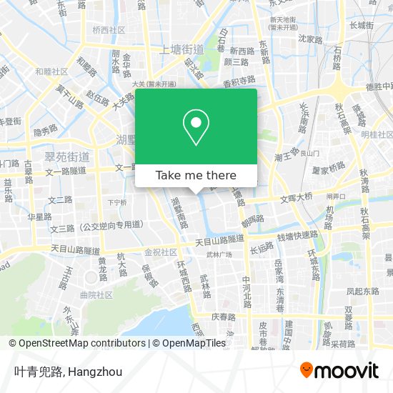 叶青兜路 map