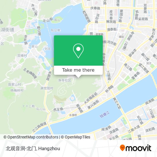 北观音洞-北门 map