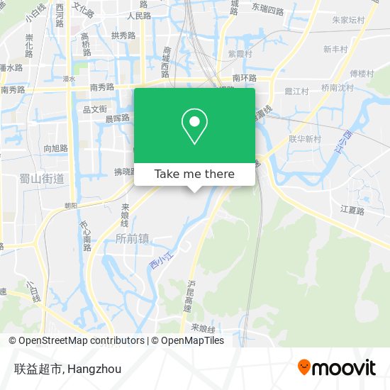 联益超市 map