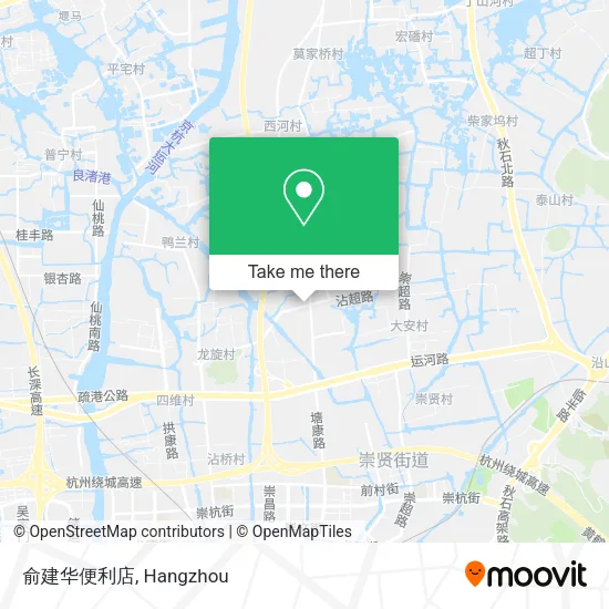 俞建华便利店 map