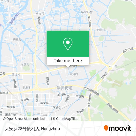 大安浜28号便利店 map