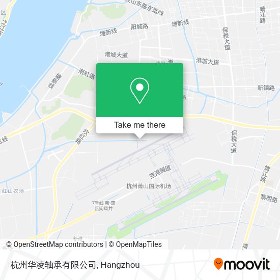 杭州华凌轴承有限公司 map