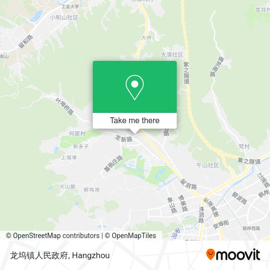 龙坞镇人民政府 map