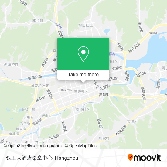钱王大酒店桑拿中心 map