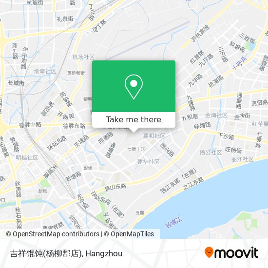 吉祥馄饨(杨柳郡店) map