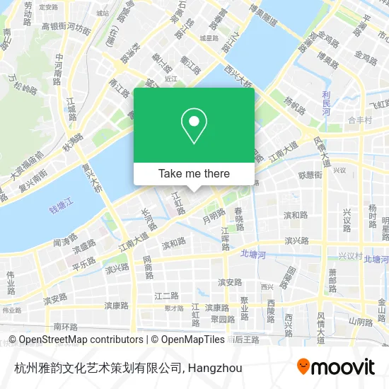 杭州雅韵文化艺术策划有限公司 map