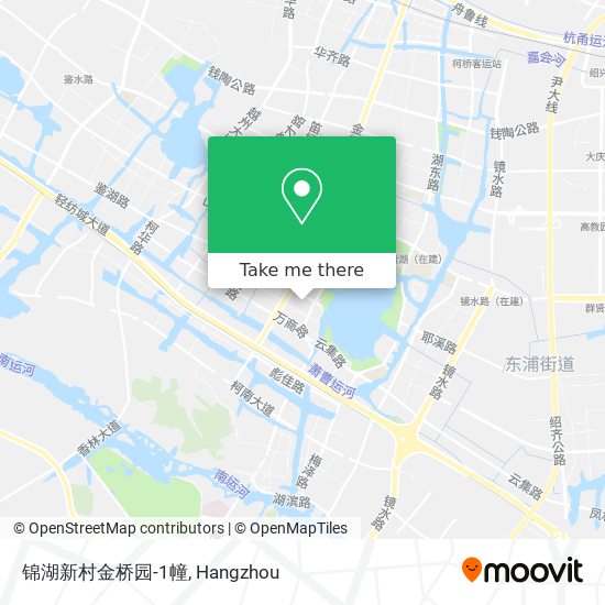 锦湖新村金桥园-1幢 map