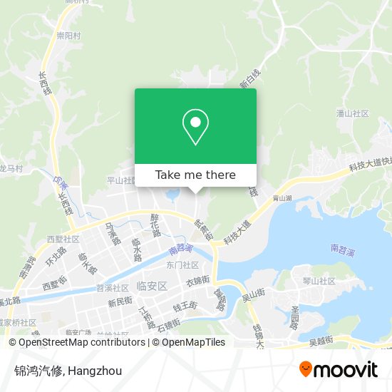 锦鸿汽修 map