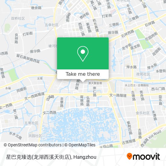 星巴克臻选(龙湖西溪天街店) map