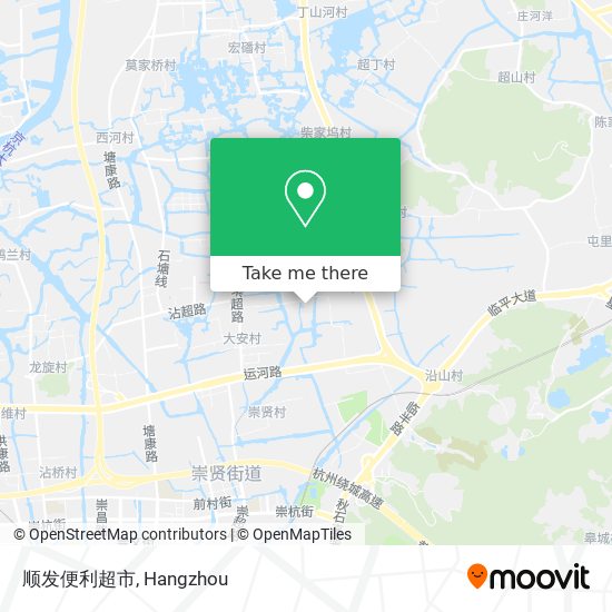 顺发便利超市 map