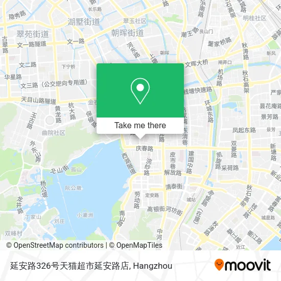 延安路326号天猫超市延安路店 map
