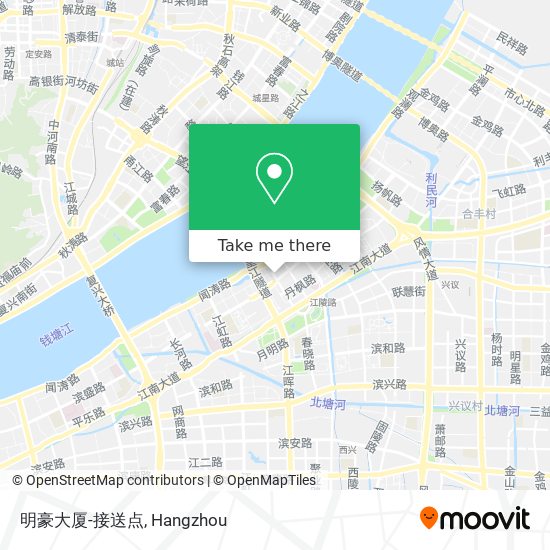 明豪大厦-接送点 map