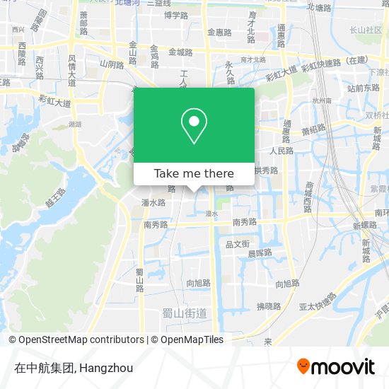 在中航集团 map