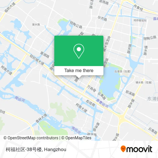 柯福社区-38号楼 map