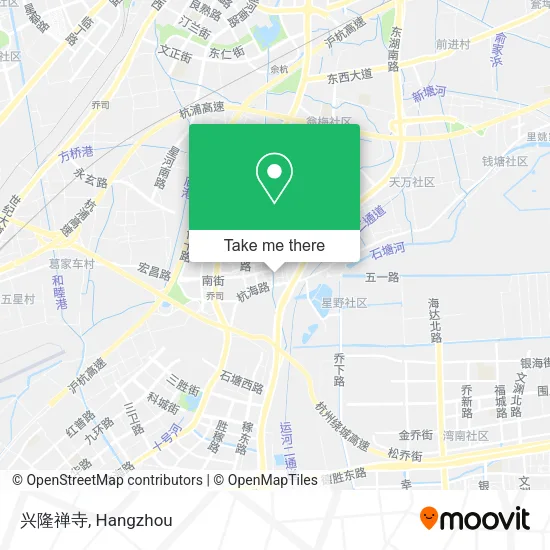 兴隆禅寺 map