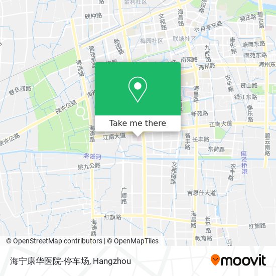 海宁康华医院-停车场 map