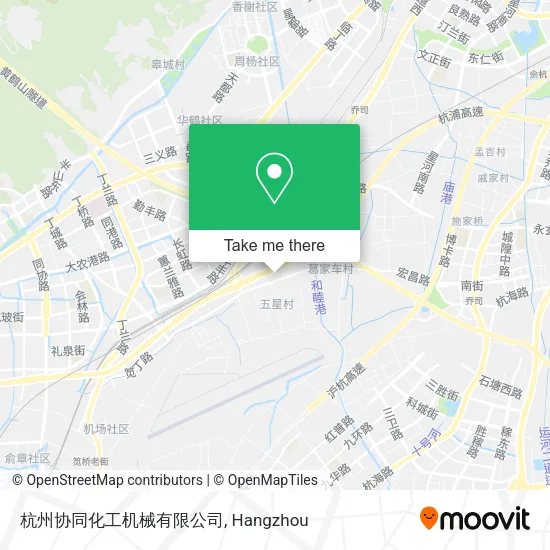 杭州协同化工机械有限公司 map