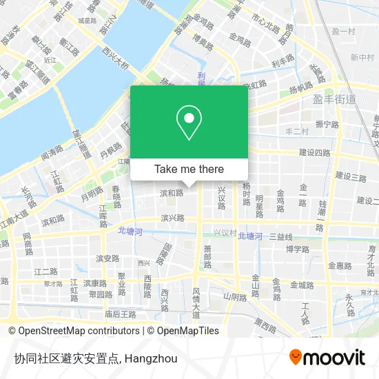 协同社区避灾安置点 map