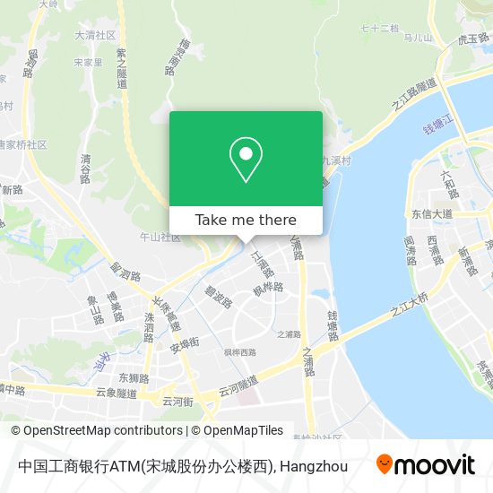 中国工商银行ATM(宋城股份办公楼西) map