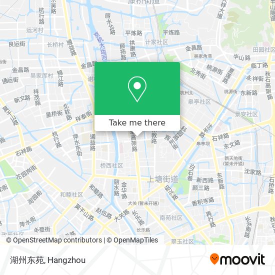 湖州东苑 map