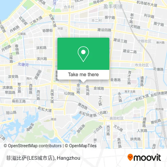 菲滋比萨(LES城市店) map