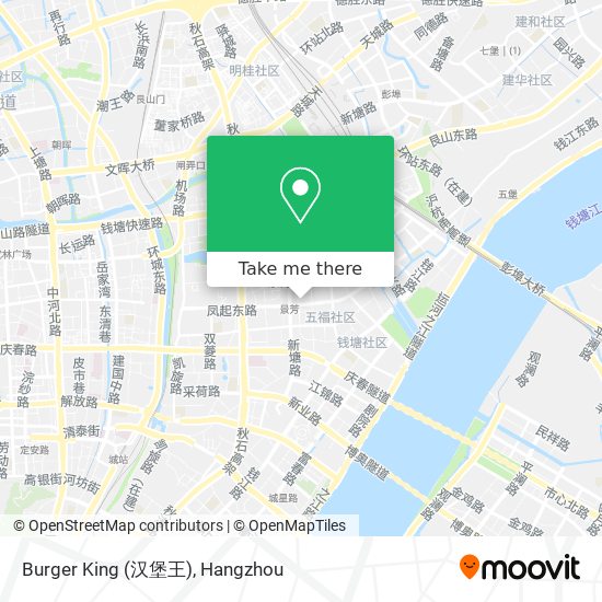Burger King (汉堡王) map