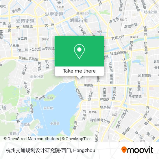 杭州交通规划设计研究院-西门 map