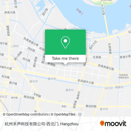 杭州禾声科技有限公司-西北门 map