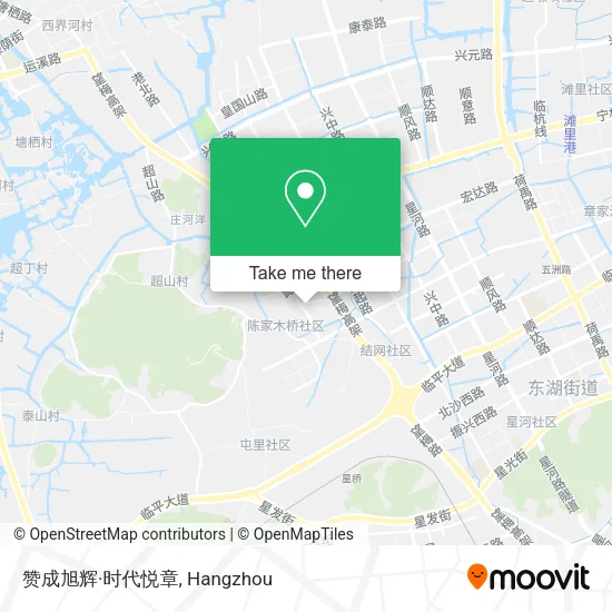 赞成旭辉·时代悦章 map