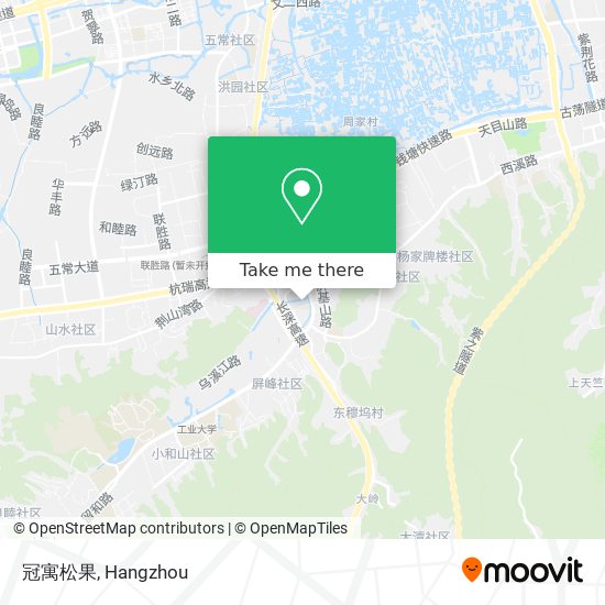 冠寓松果 map