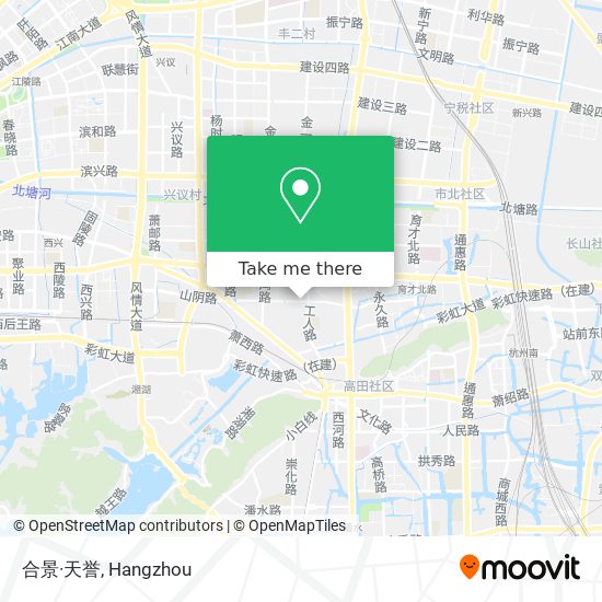 合景·天誉 map
