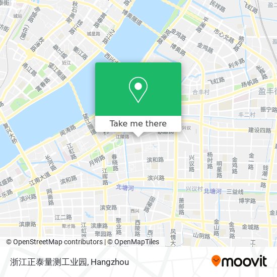 浙江正泰量测工业园 map