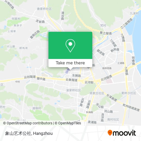 象山艺术公社 map