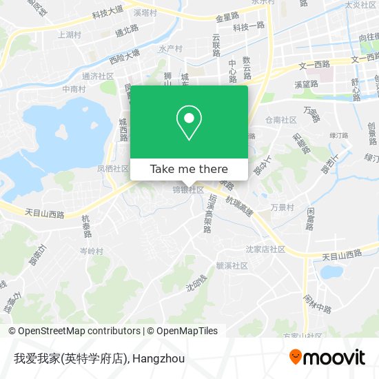 我爱我家(英特学府店) map