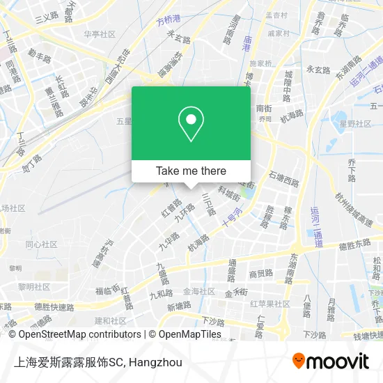 上海爱斯露露服饰SC map