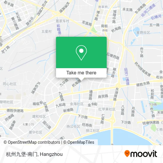 杭州九堡-南门 map