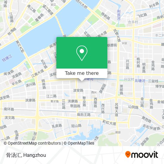 骨汤汇 map