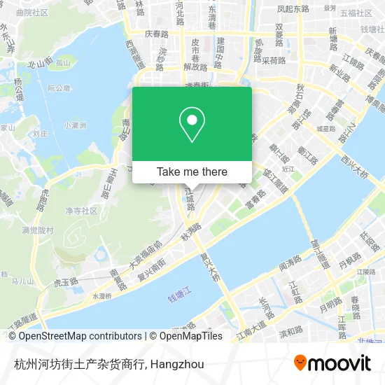 杭州河坊街土产杂货商行 map