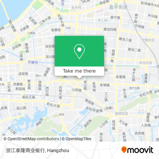 浙江泰隆商业银行 map