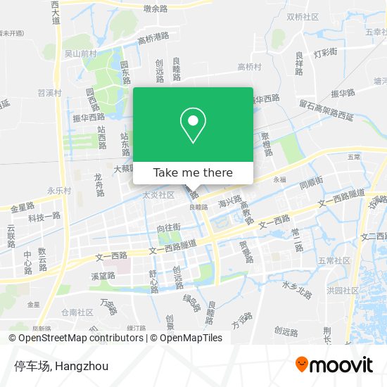 停车场 map