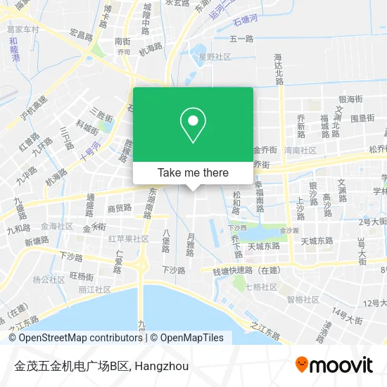 金茂五金机电广场B区 map