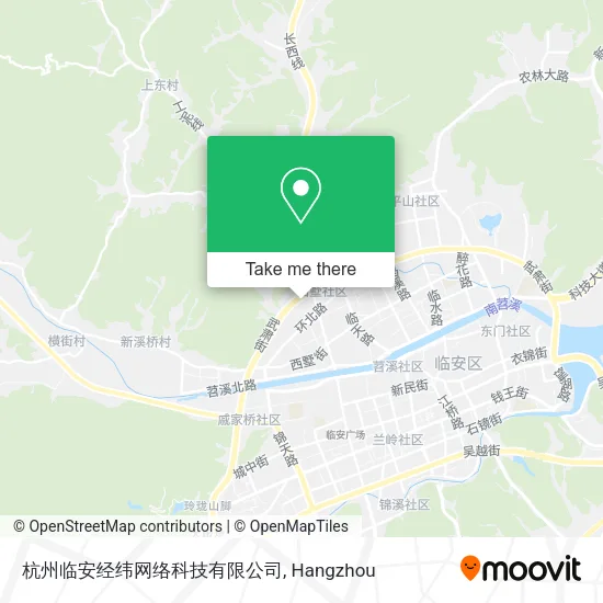 杭州临安经纬网络科技有限公司 map
