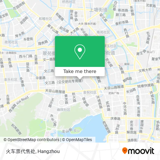 火车票代售处 map