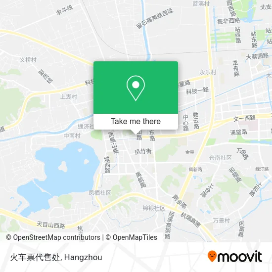 火车票代售处 map