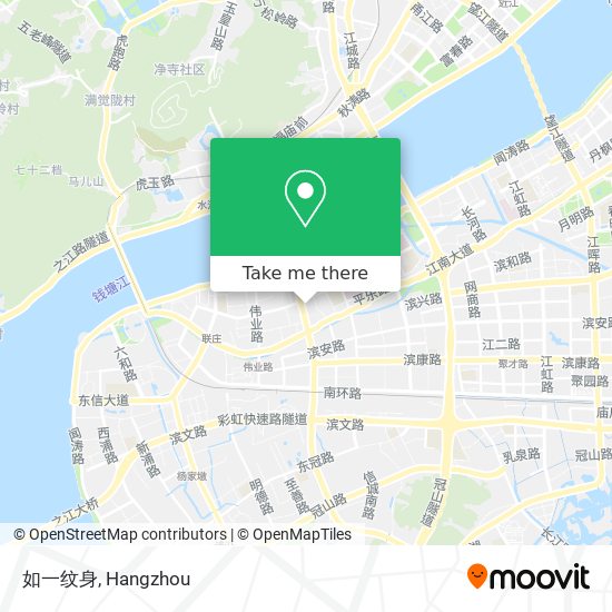 如一纹身 map