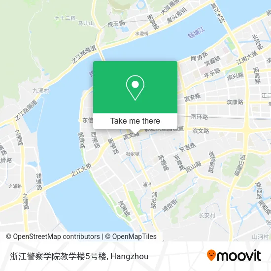 浙江警察学院教学楼5号楼 map