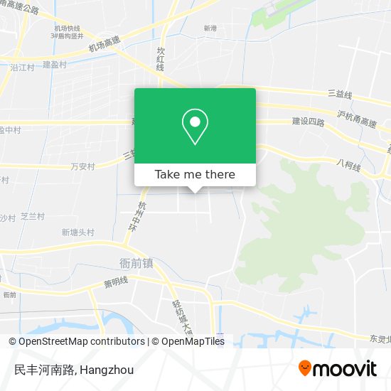 民丰河南路 map