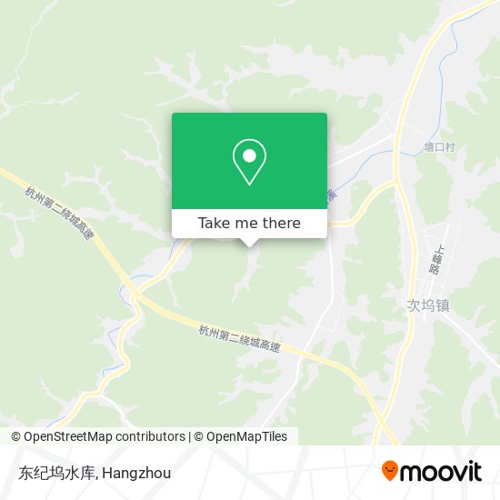 东纪坞水库 map
