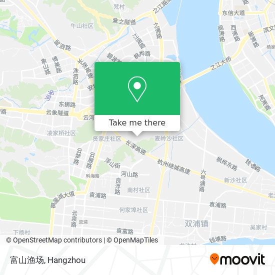 富山渔场 map